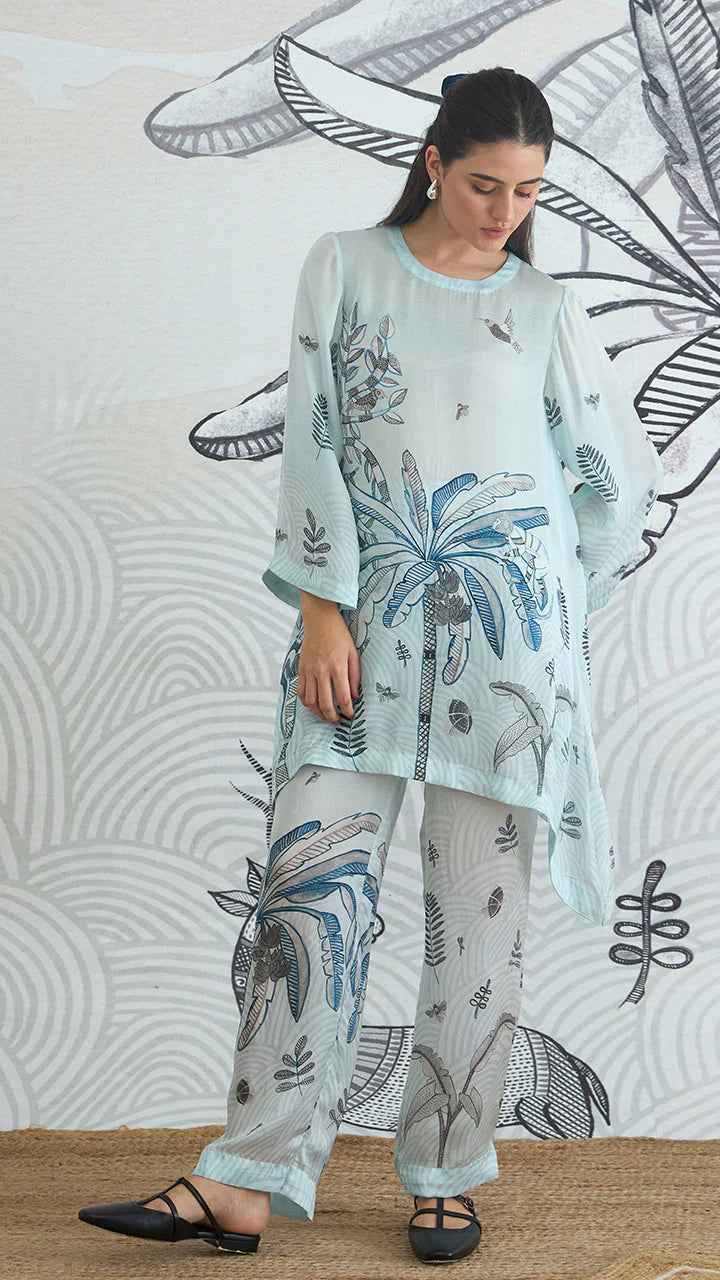 Powder Blue Co-ord Set