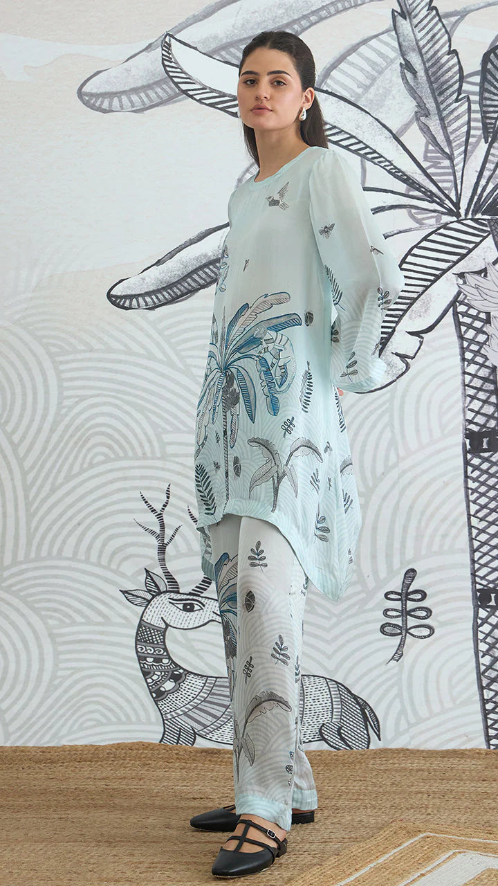 Powder Blue Co-ord Set