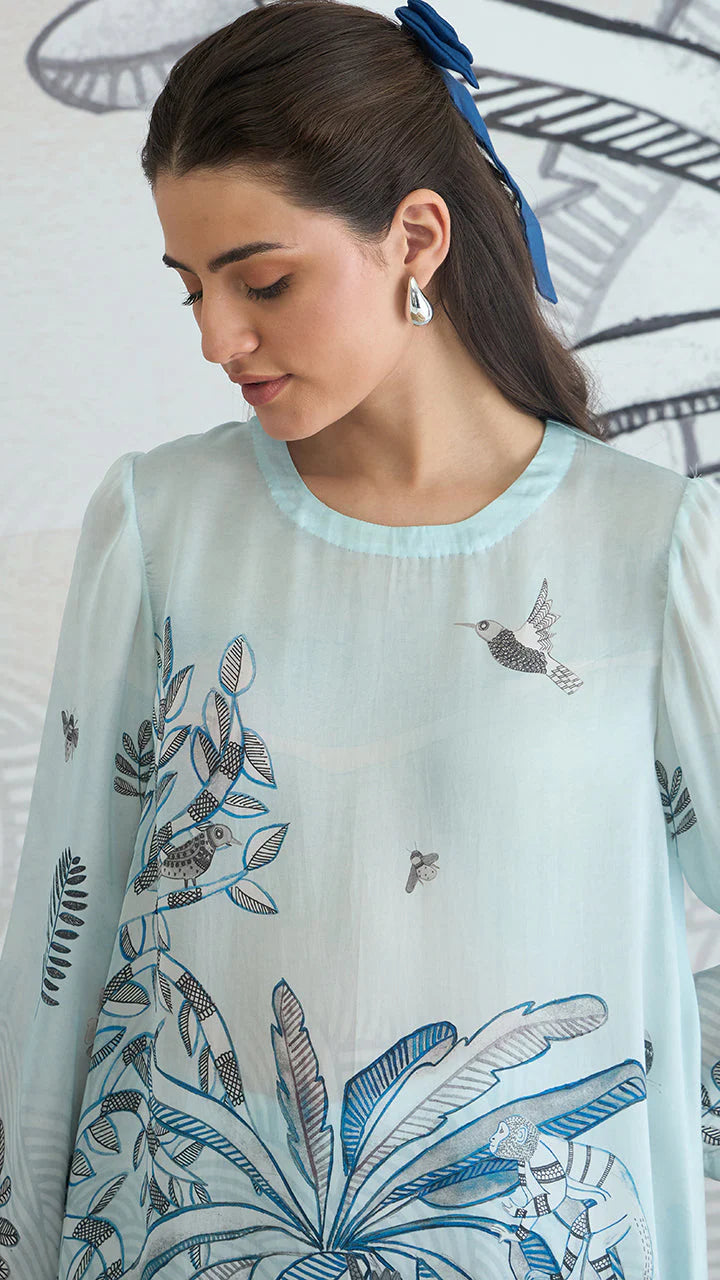 Powder Blue Co-ord Set