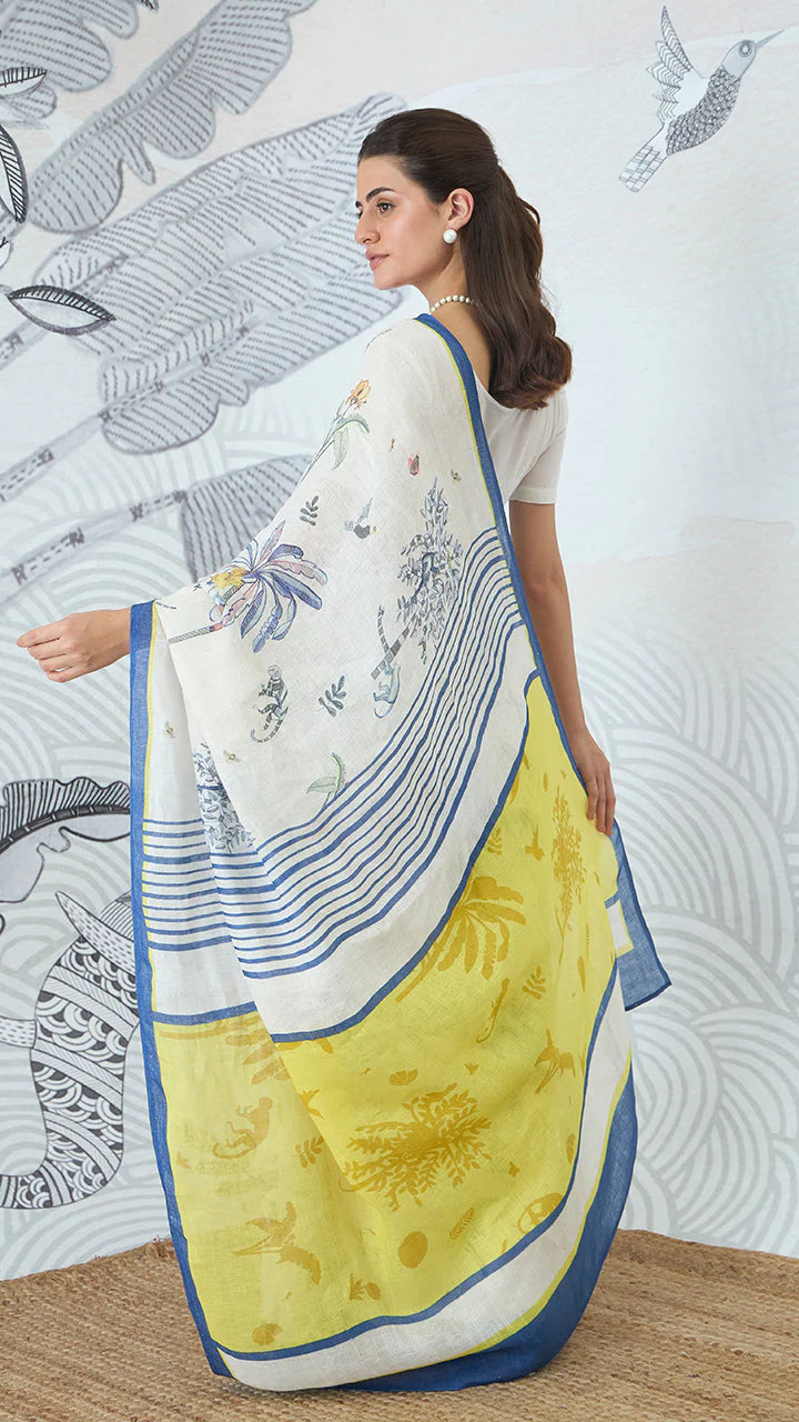 Jungle Saree Set