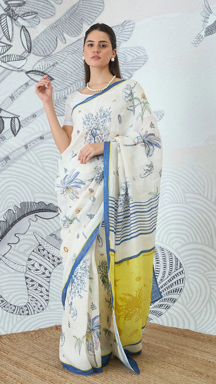 Jungle Saree Set