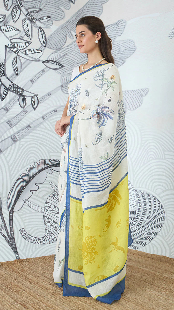 Jungle Saree Set