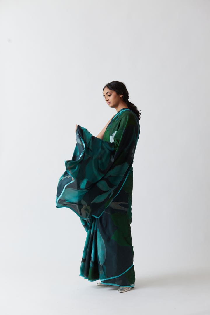 Jade Silk Saree