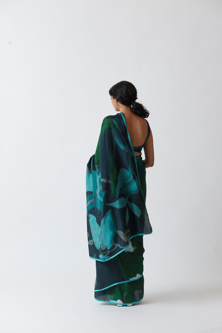 Jade Silk Saree