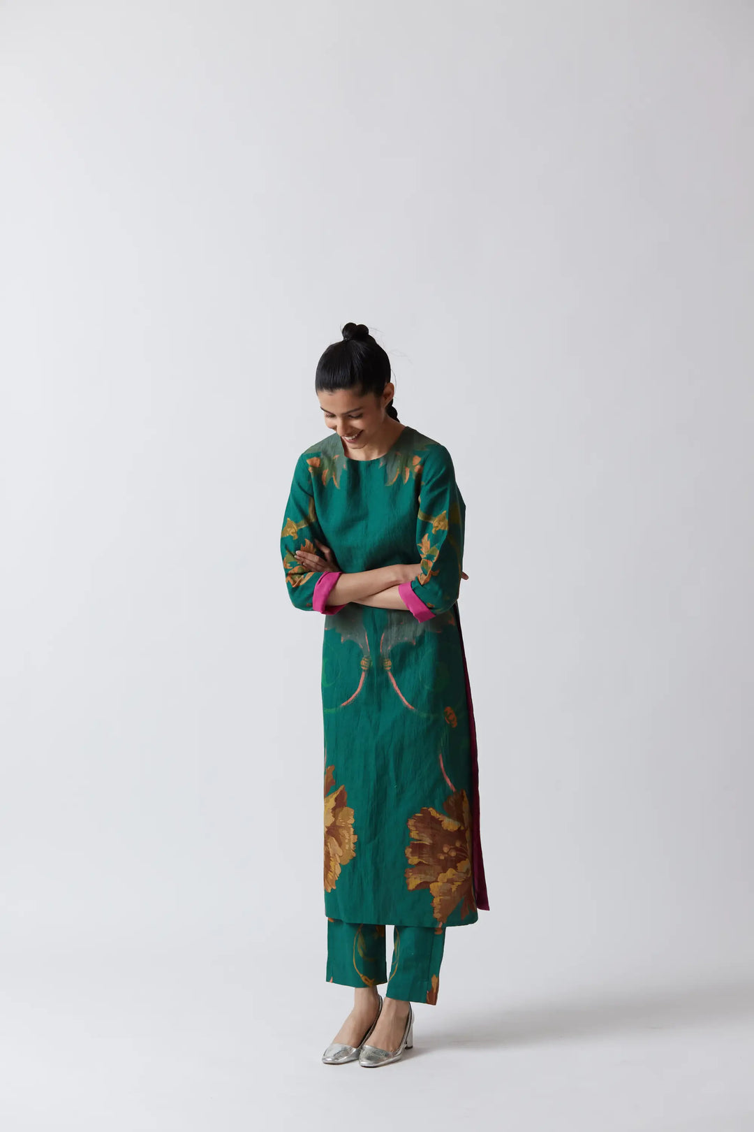 Rhode Linen Kurta Set