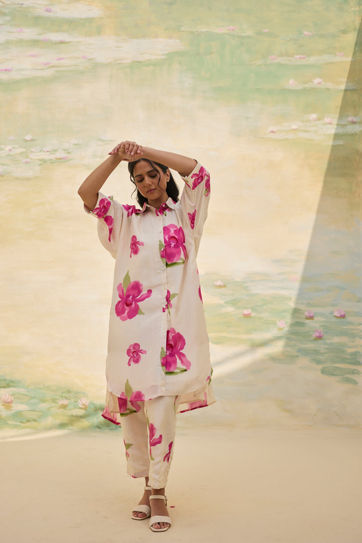 Aira Floral Silk Co Ord