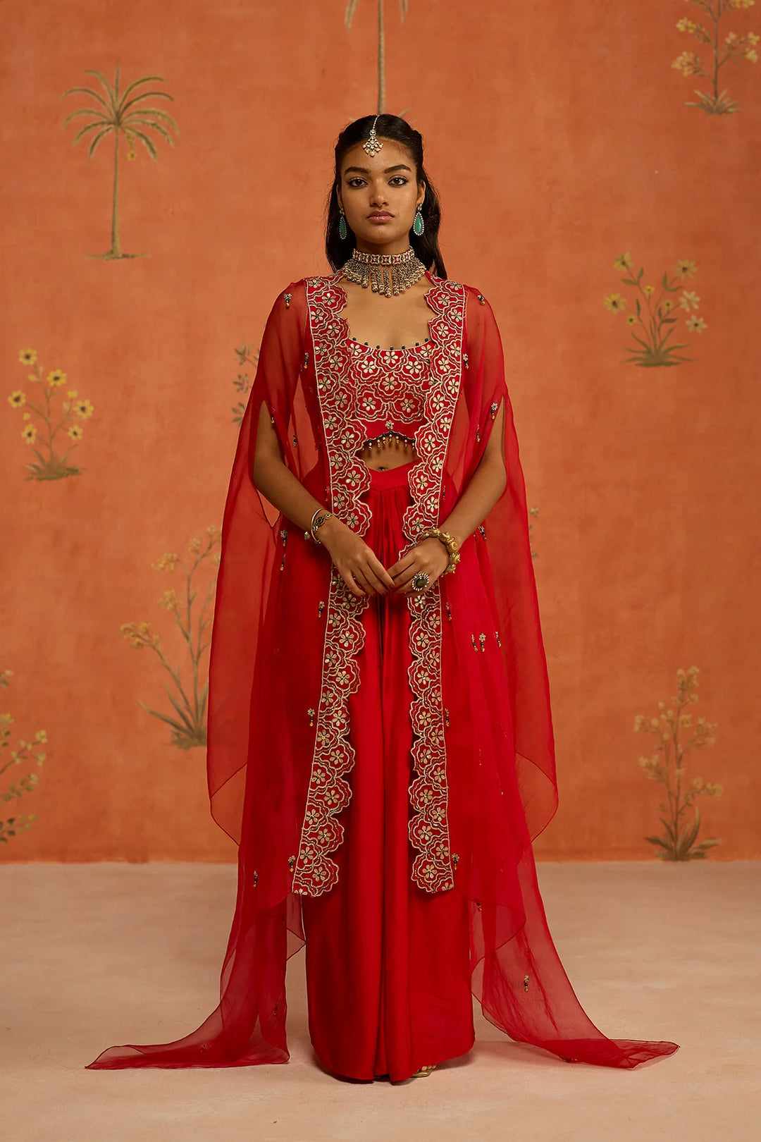 Damini Cape Set