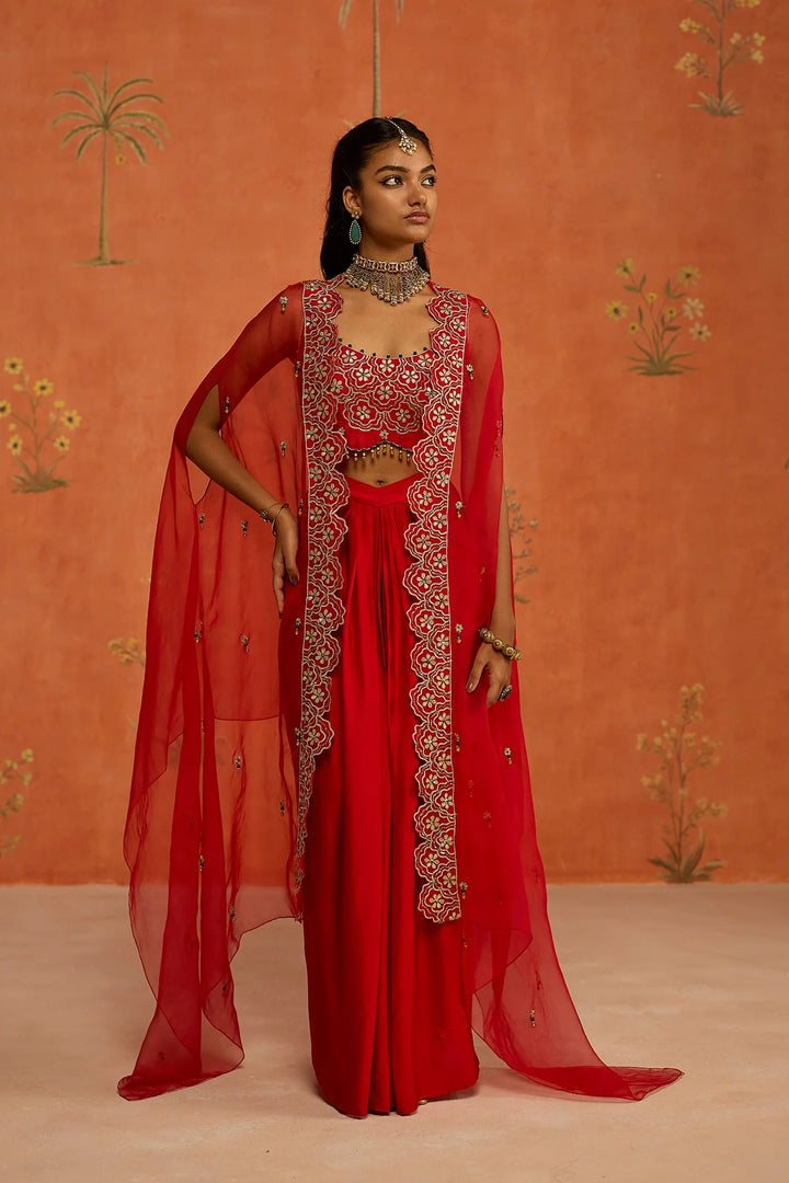 Damini Cape Set