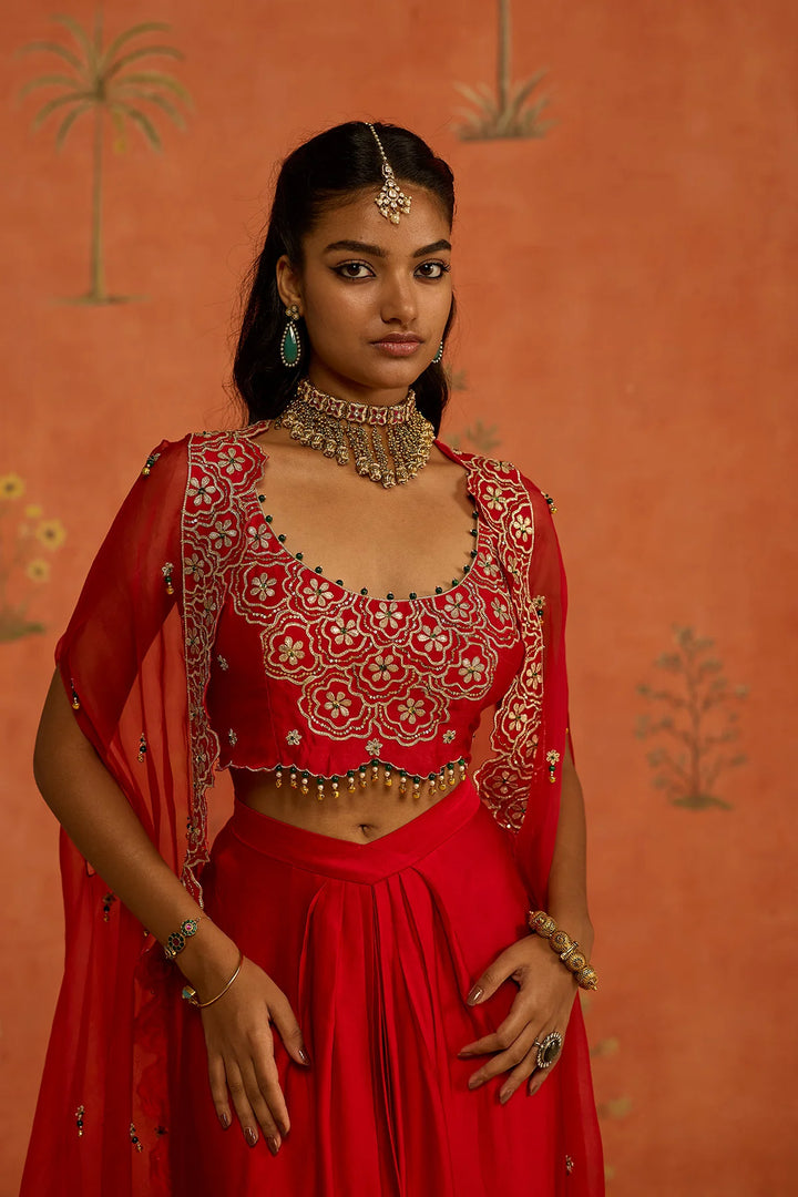 Damini Cape Set