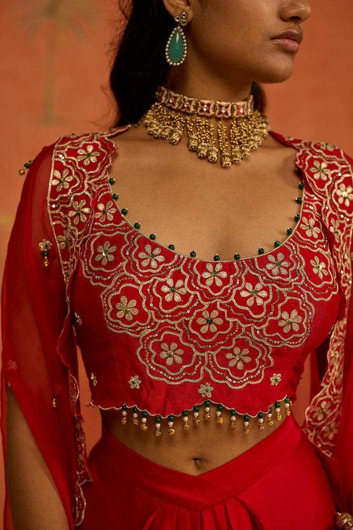 Damini Cape Set
