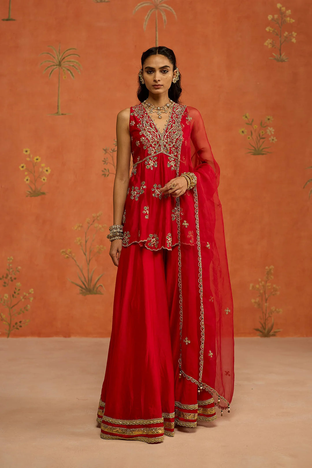 Yuvika Sharara Set