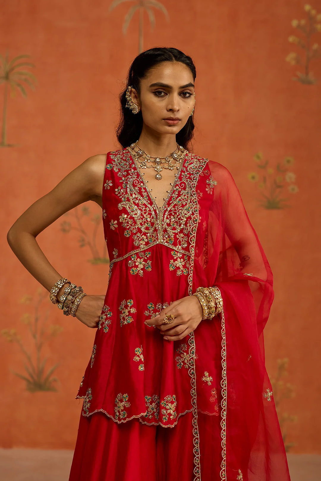 Yuvika Sharara Set