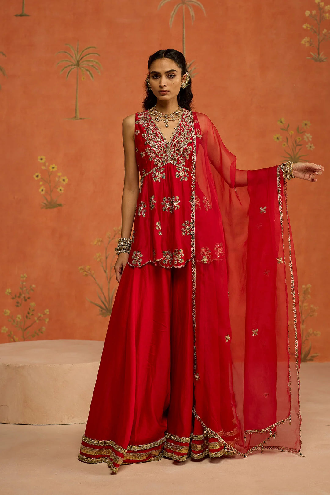 Yuvika Sharara Set