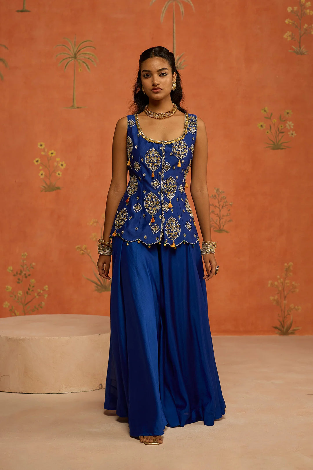 Naira Sharara Set