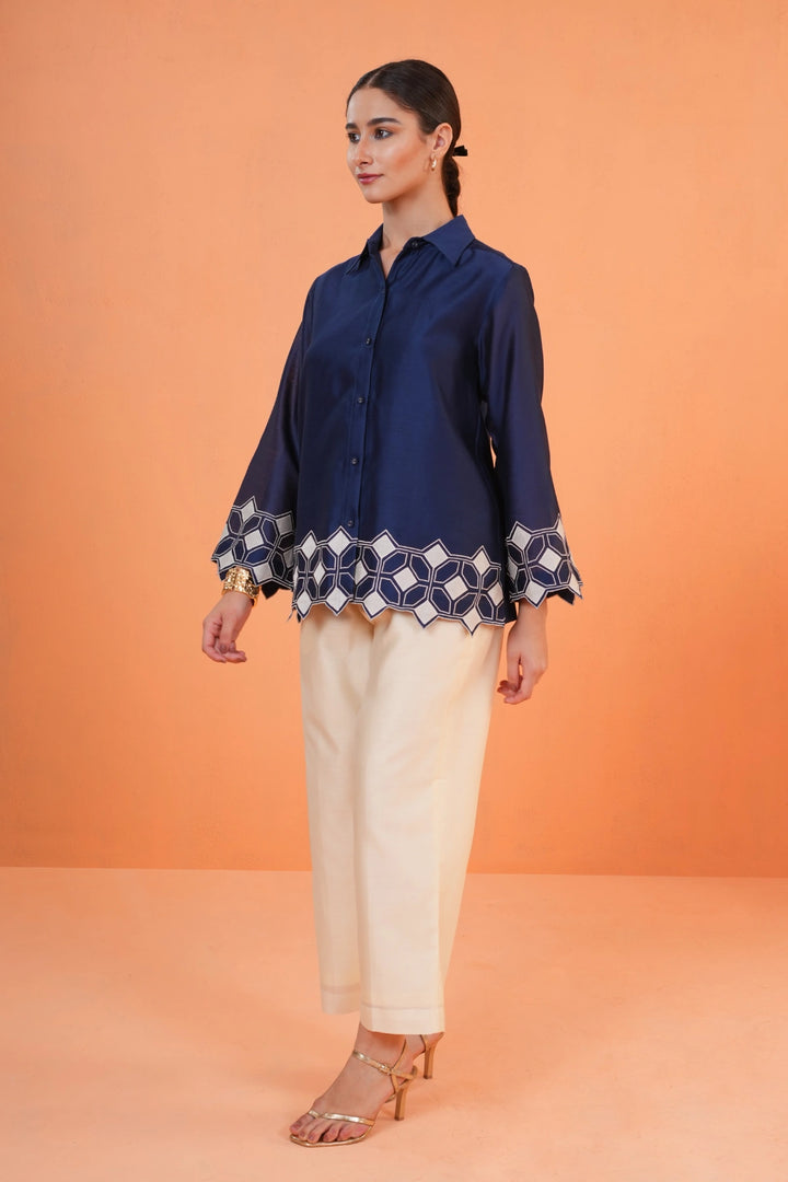 Origani Blue Symphony Co Ord Set