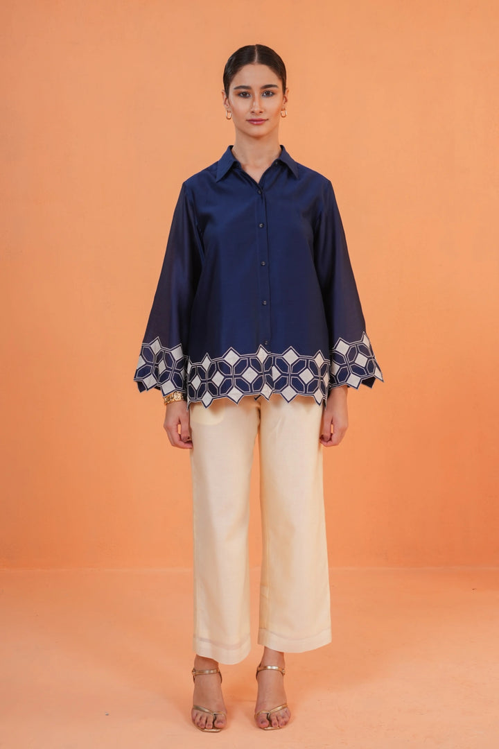 Origani Blue Symphony Shirt