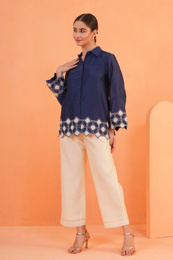 Origani Blue Symphony Shirt