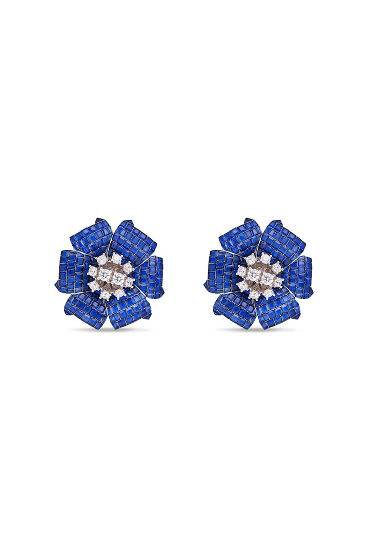 Mystical Petal Cascade Studs Earrings