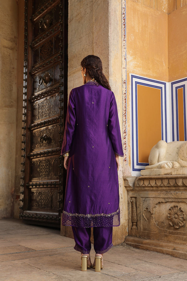 riwayat heavy long kurta set