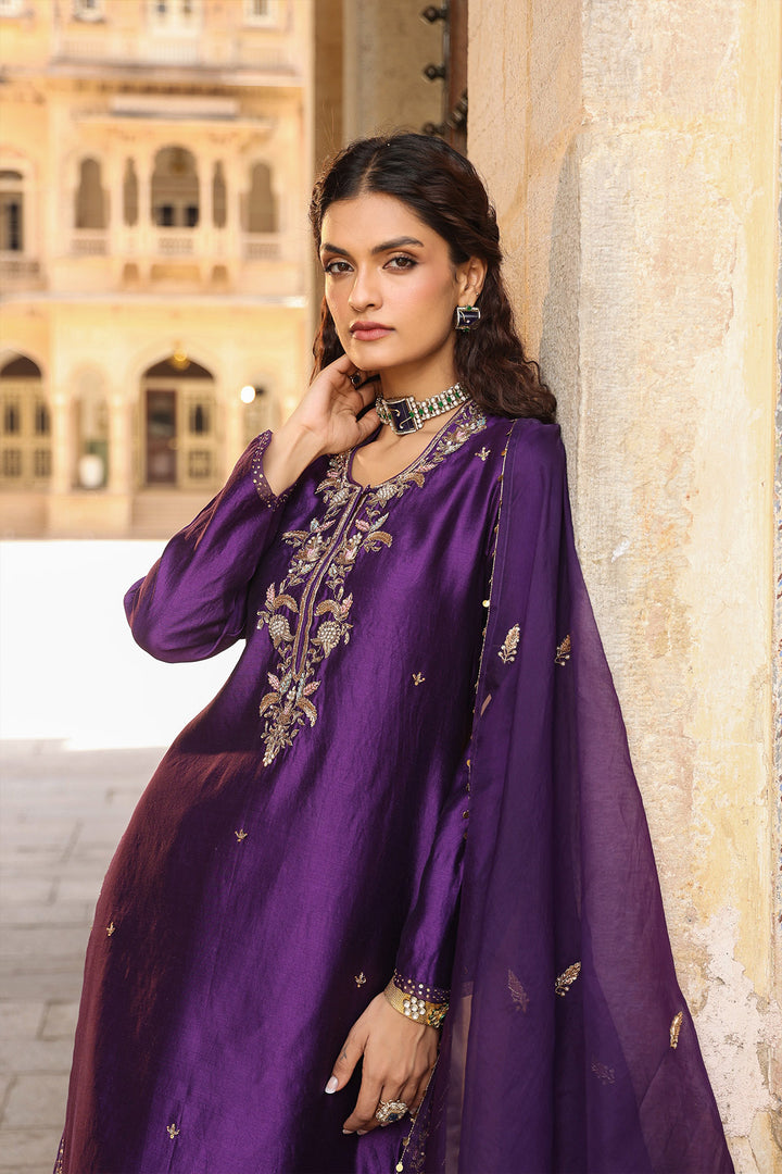 riwayat heavy long kurta set