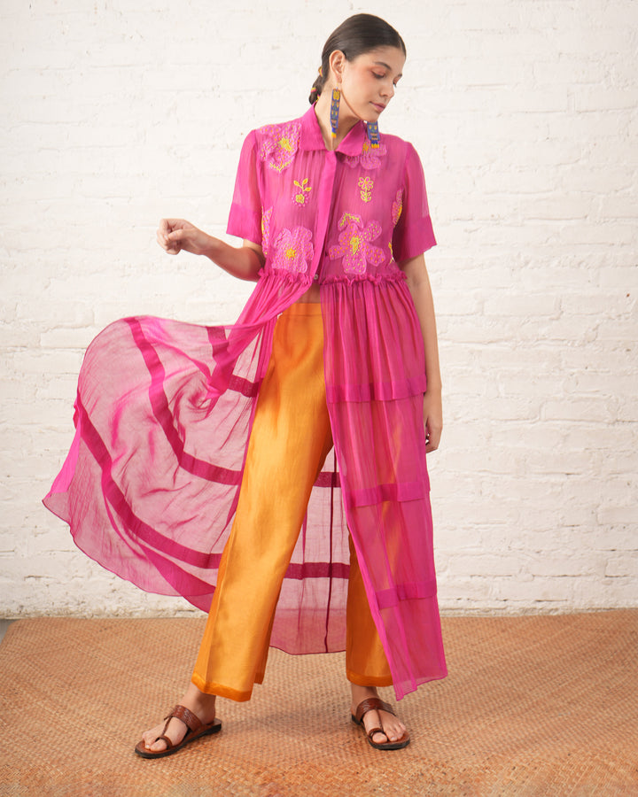 Wildflower Aplplique Jacket Set