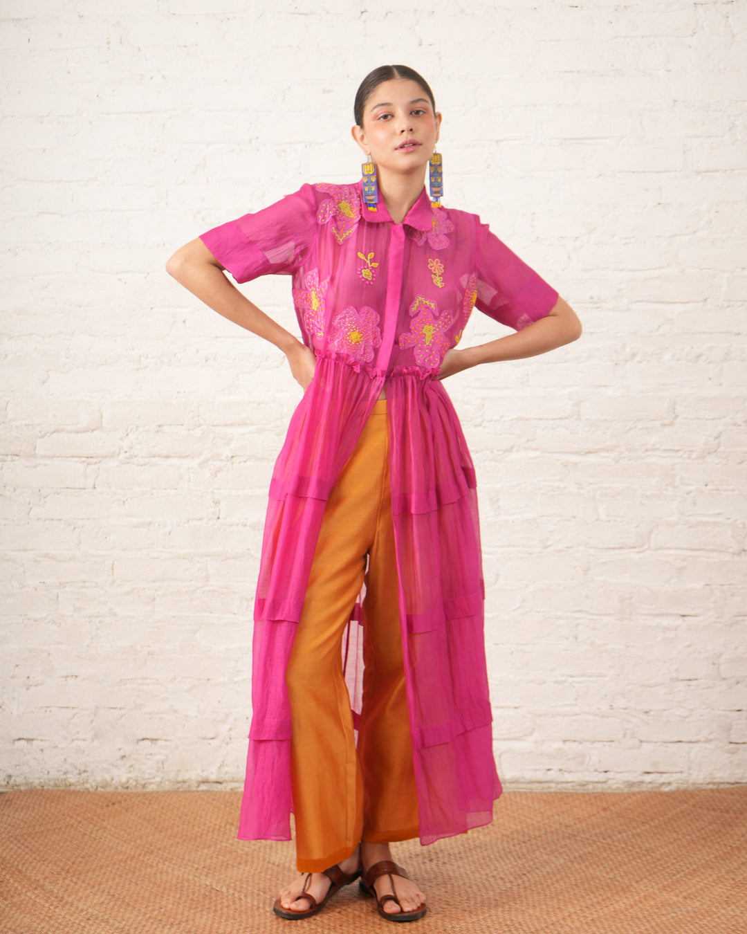 Wildflower Aplplique Jacket Set