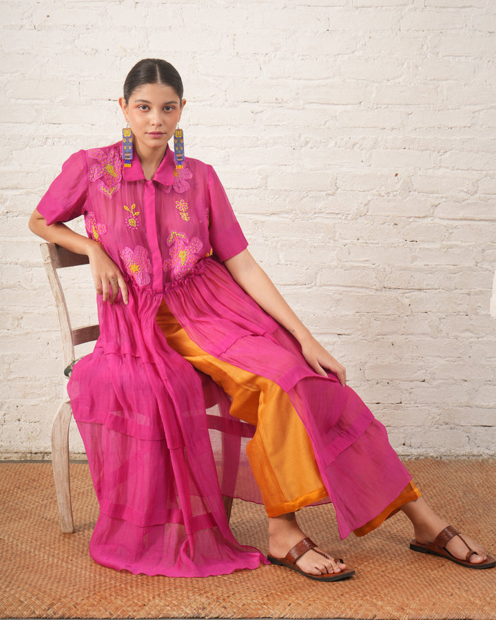 Wildflower Aplplique Jacket Set