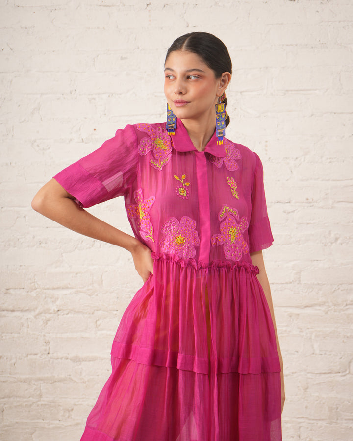 Wildflower Aplplique Jacket Set