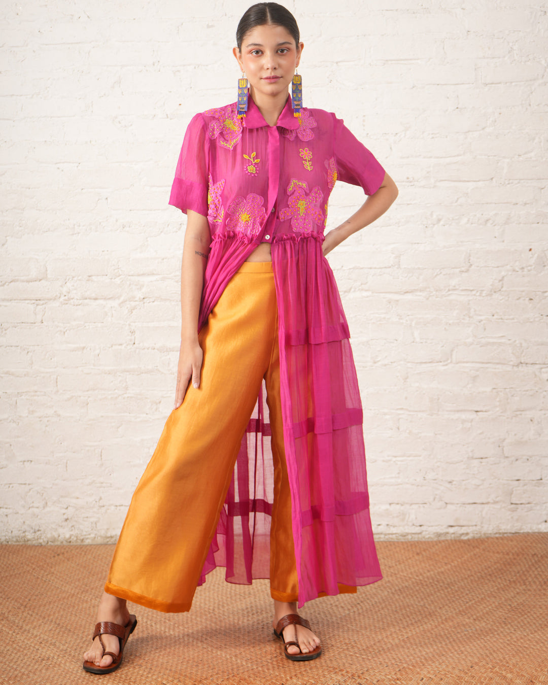 Wildflower Aplplique Jacket Set