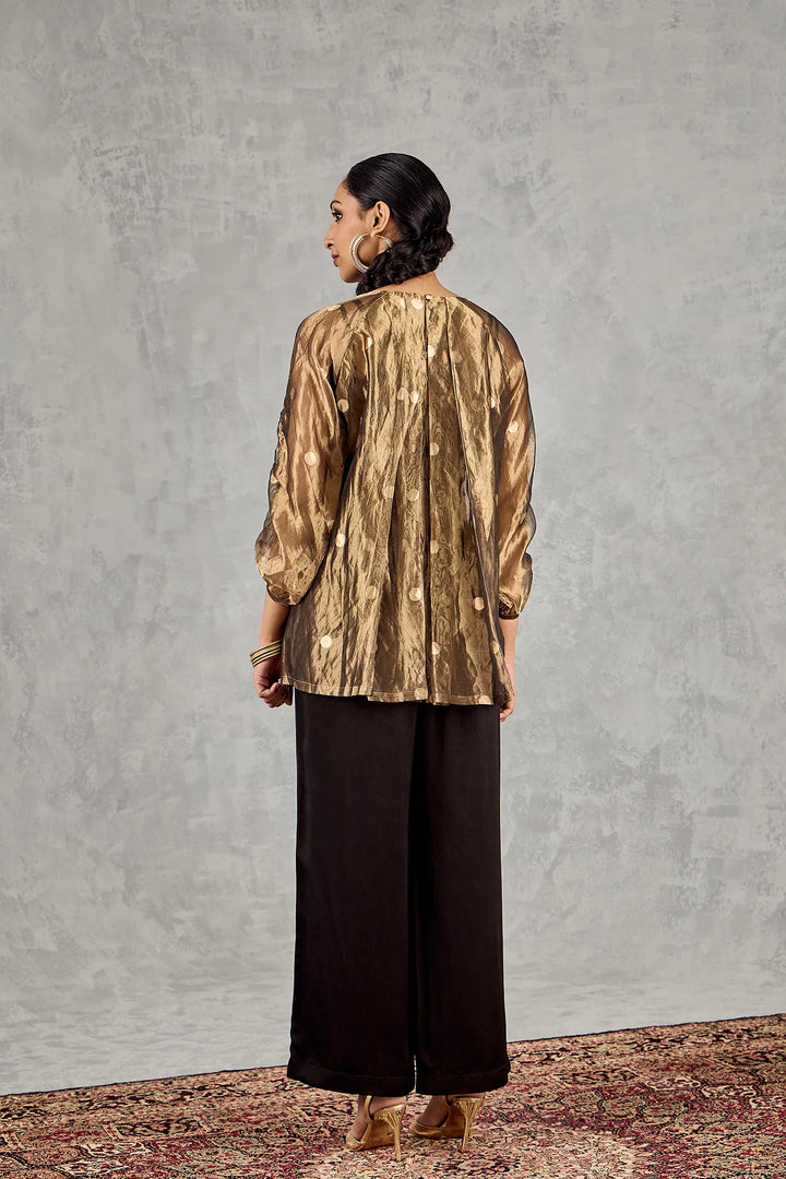 Golden Polka Co-Ord Set