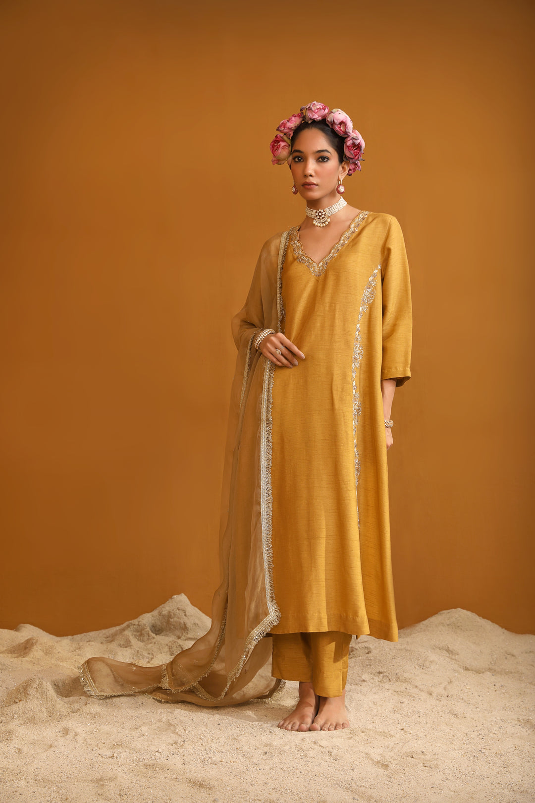 firoza kurta set