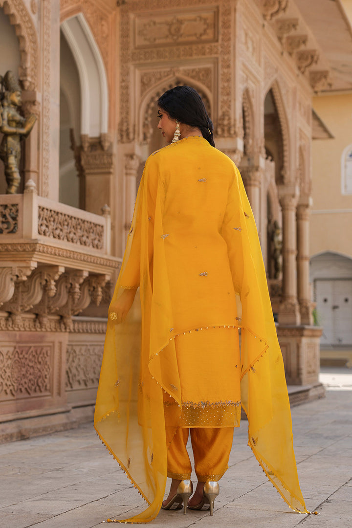 riwayat heavy long kurta set