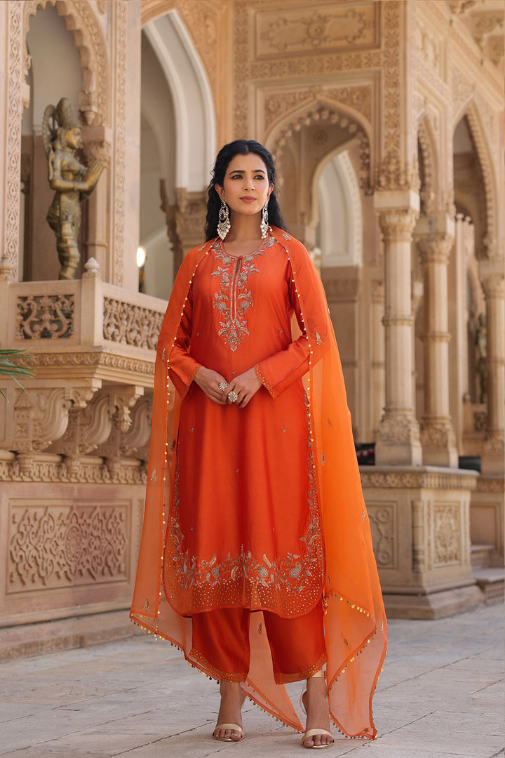 riwayat heavy long kurta set