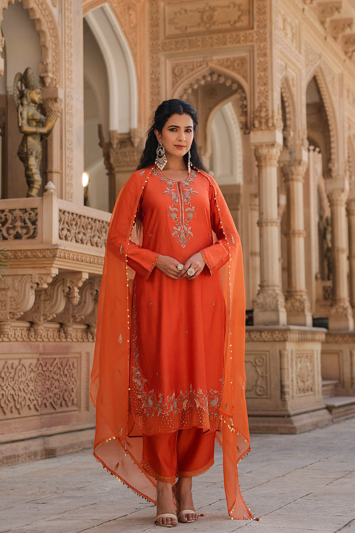 riwayat heavy long kurta set