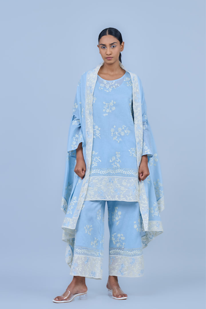 ice embroidered tunic