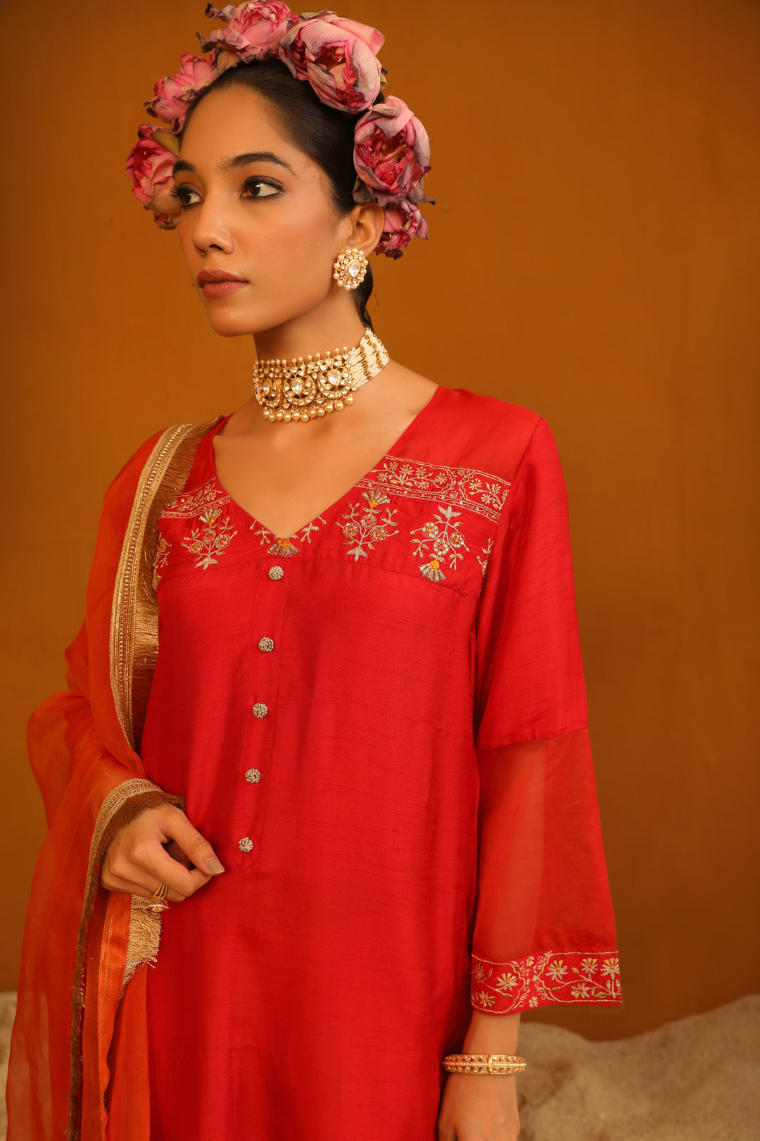 zeenat kurta set