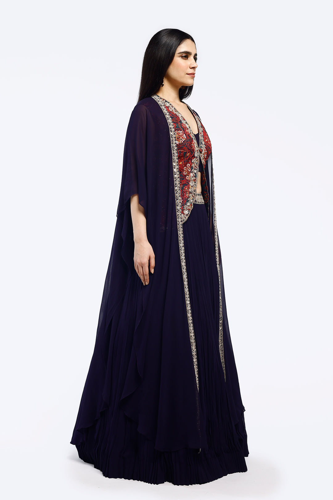 Arcane Jacket Lehenga