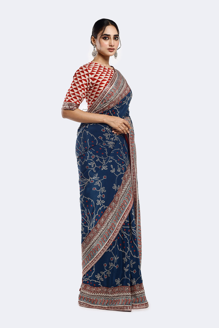 Abtract Printed Saree