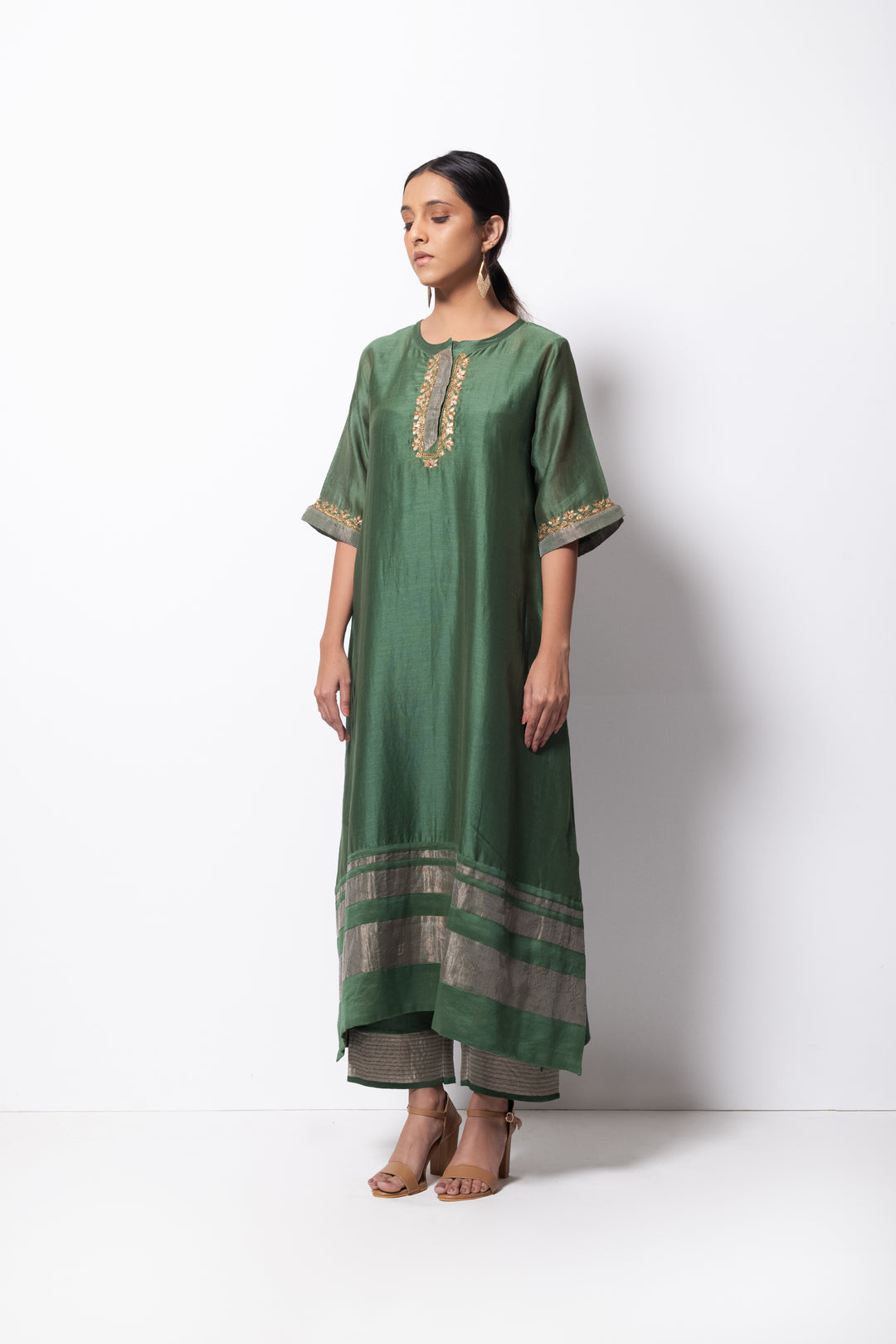 A-Line Kurta Set