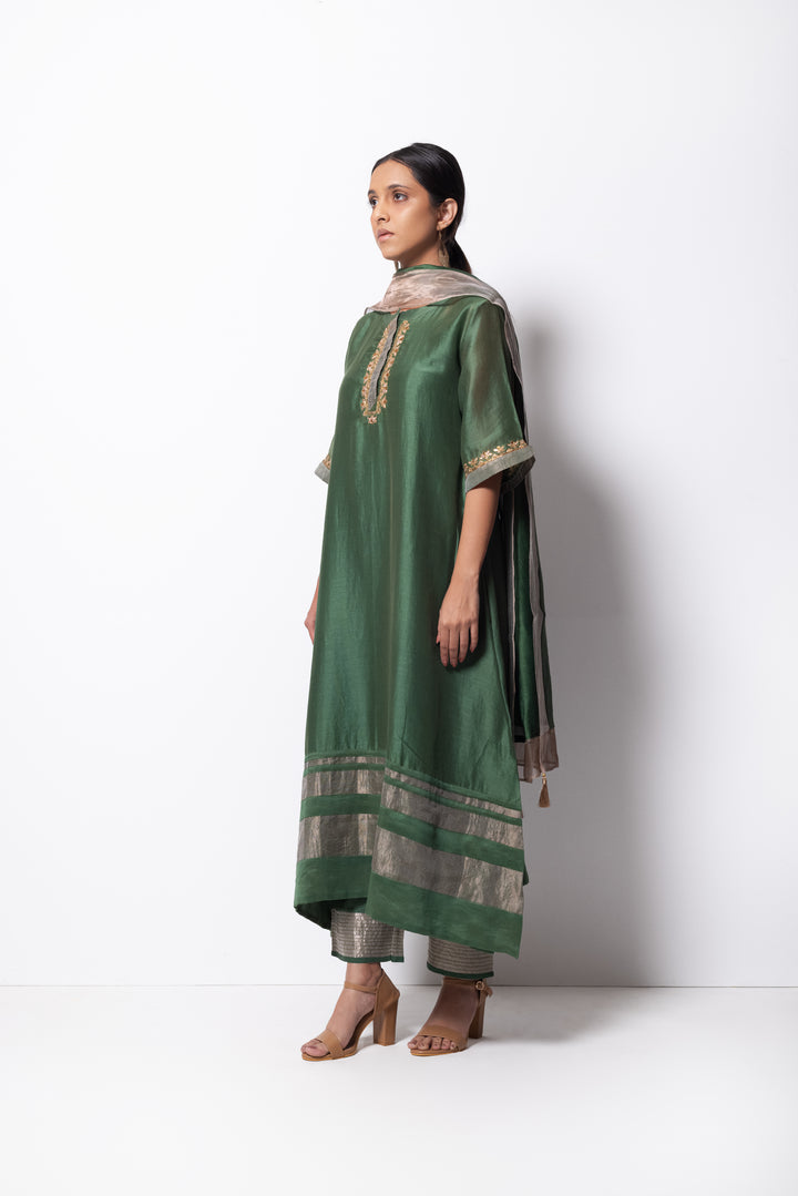 A-Line Kurta Set