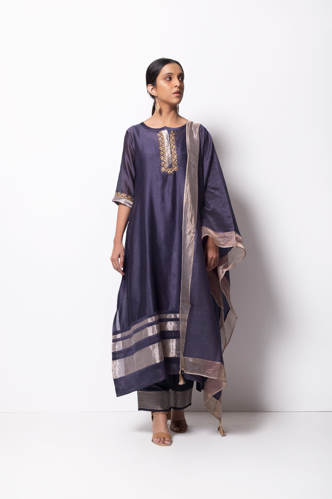 A-Line Kurta Full Set