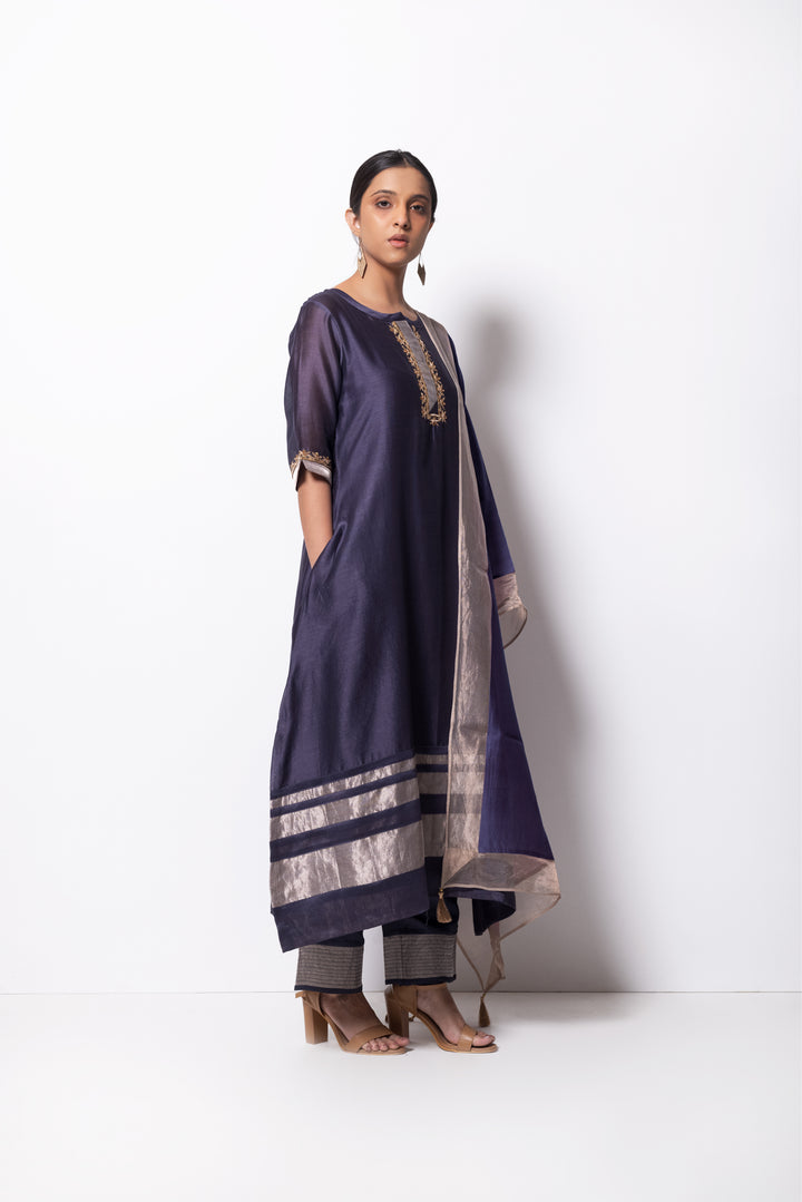 A-Line Kurta Full Set