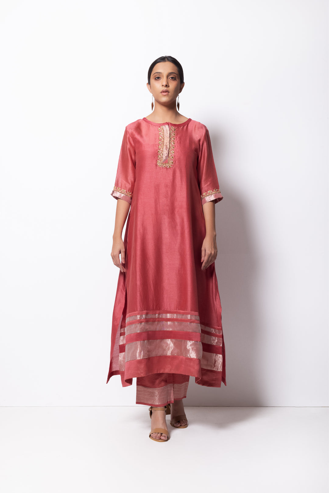 A-Line Kurta Full Set