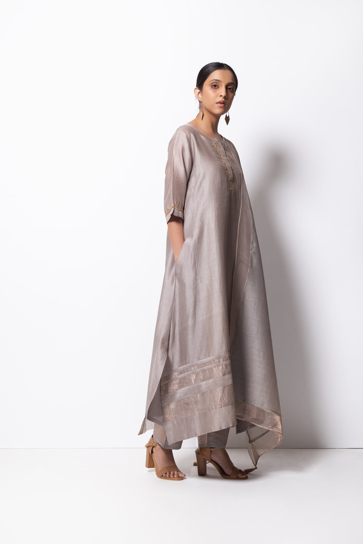 A-Line Kurta Set