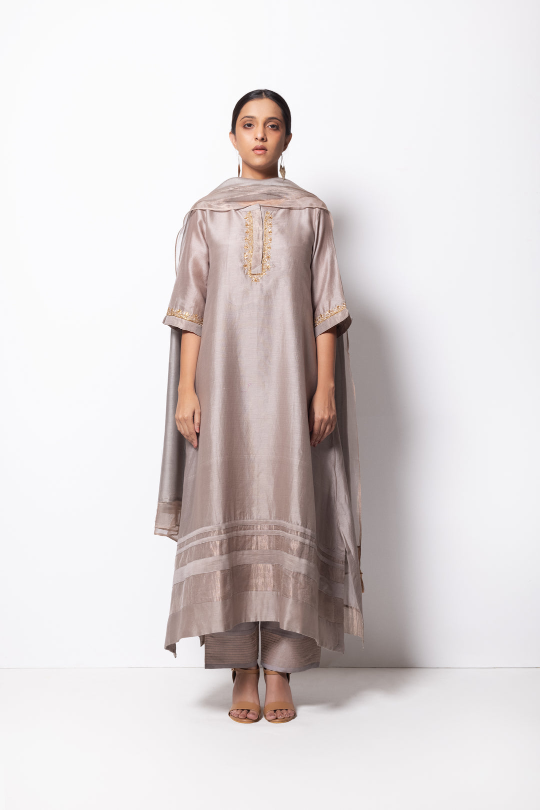 A-Line Kurta Set