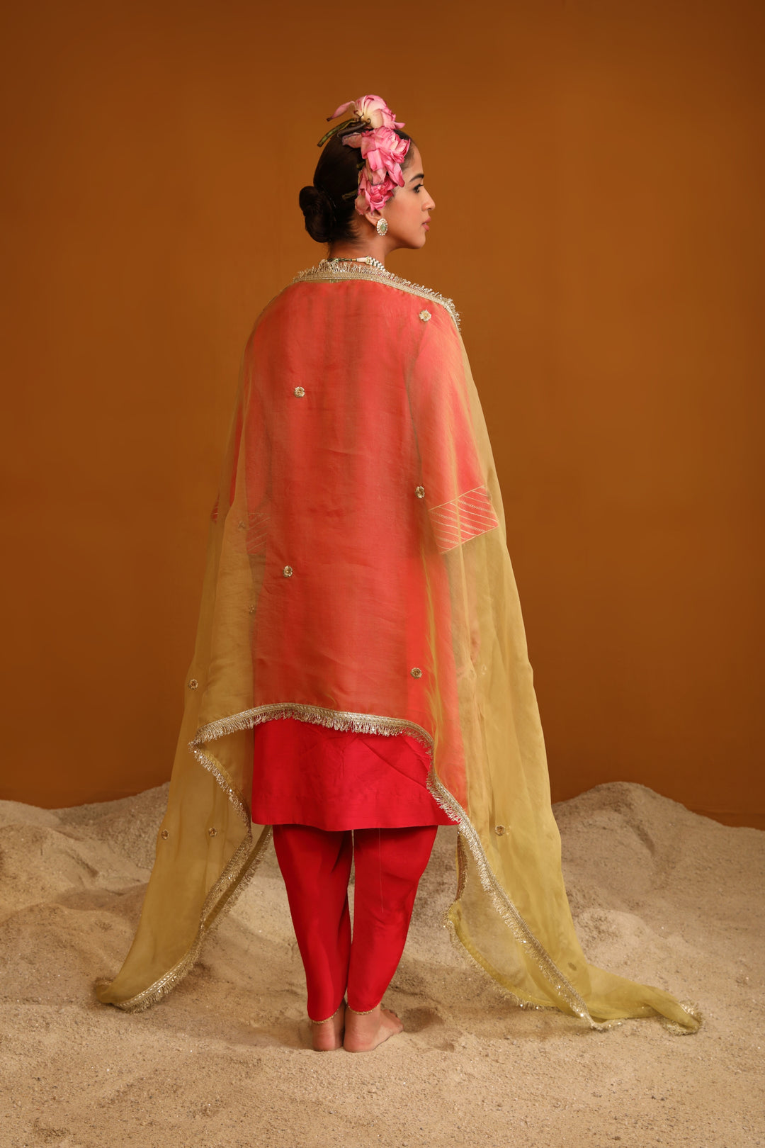 shabana dhoti set