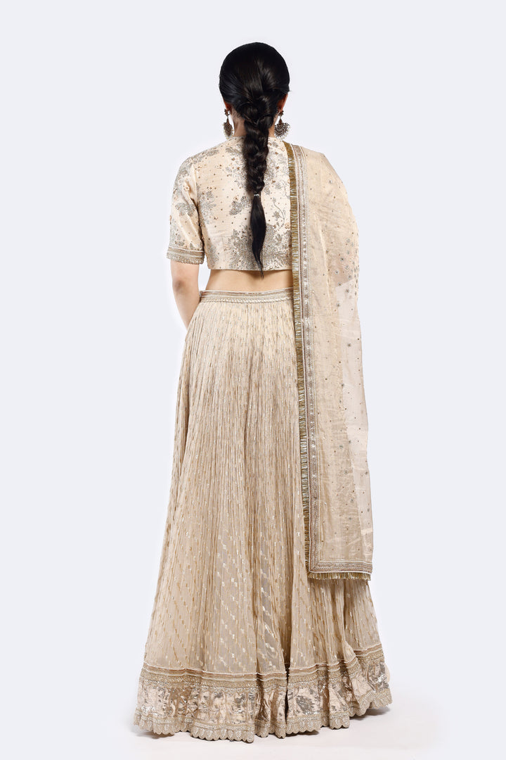 pearl lehenga set