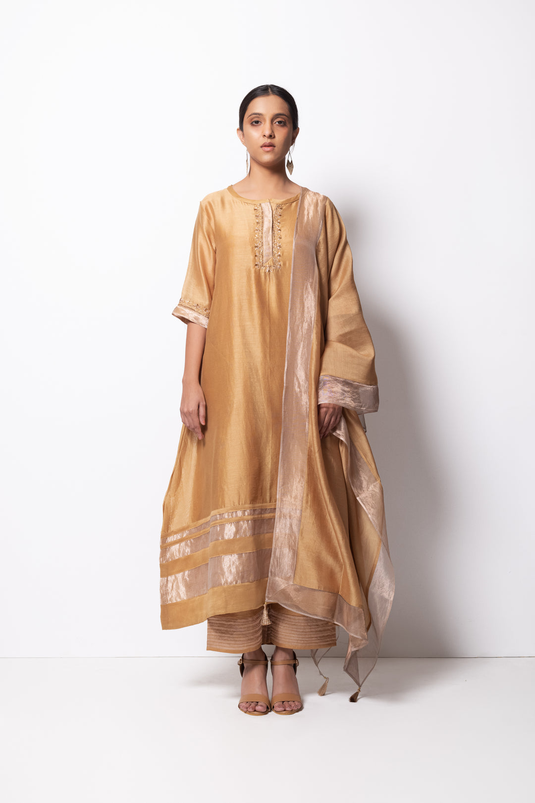 A-Line Kurta Full Set