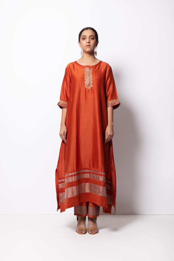 A-Line Kurta Full Set