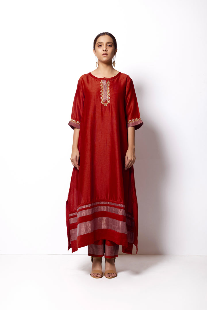 A-Line Kurta Full Set